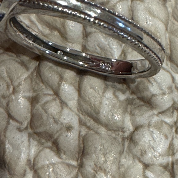 3 sterling silver and cubic zirconia rings - Picture 15 of 15